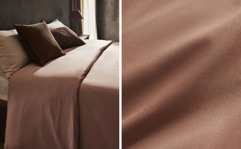 (180 THREAD COUNT) PERCALE DUVET COVER offers at $29.9 in ZARA HOME