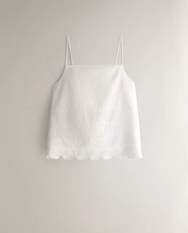 LACY STRAPPY TOP WITH HEMSTITCHING offers at $49.9 in ZARA HOME