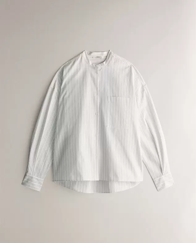 LONG SLEEVE STRIPED SHIRT offers at $79.9 in ZARA HOME