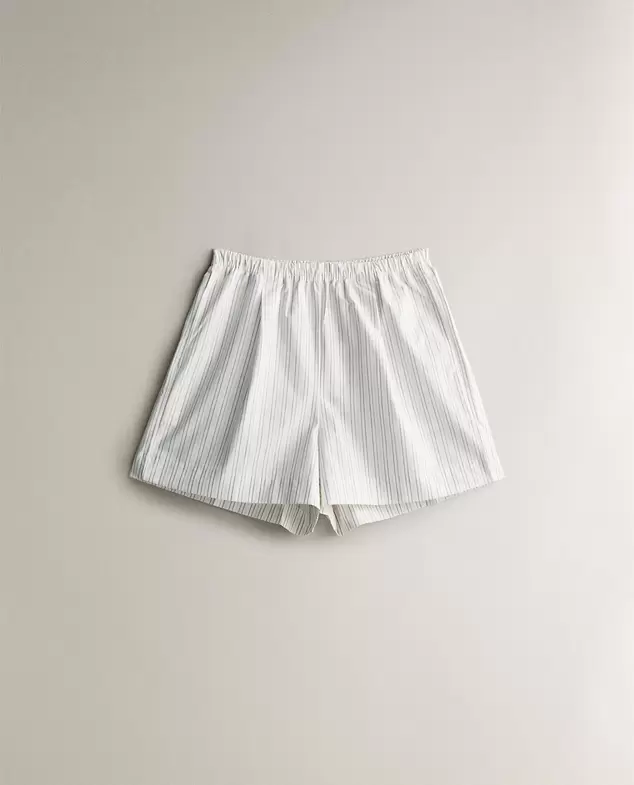 STRIPED COTTON SHORTS offers at $39.9 in ZARA HOME