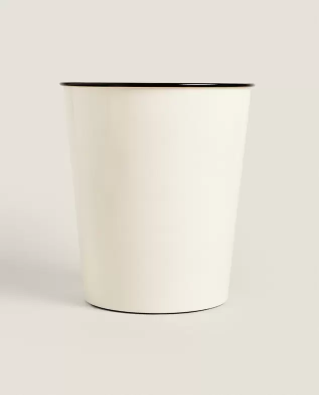 ENAMELED BATHROOM WASTEPAPER BASKET offers at $36.7 in ZARA HOME