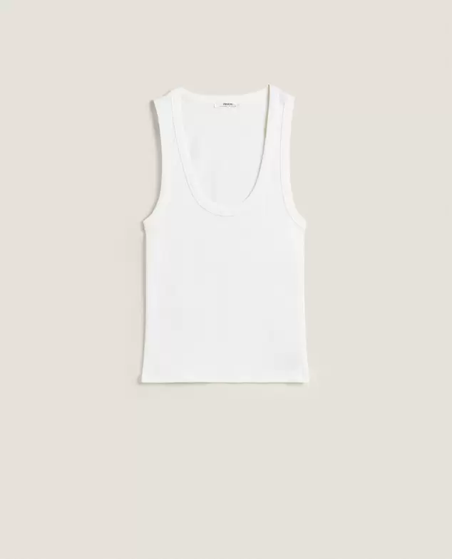 RIBBED COTTON TOP offers at $28.7 in ZARA HOME