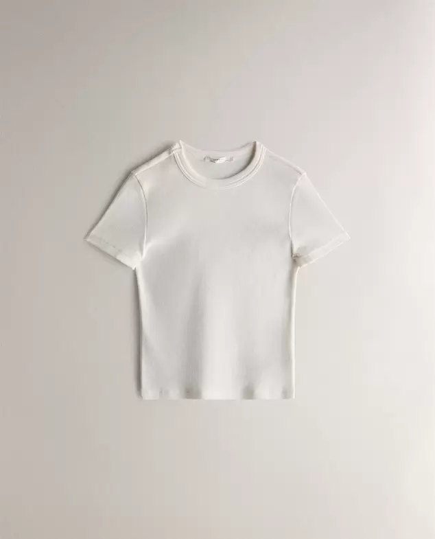 SHORT SLEEVE COTTON T-SHIRT offers at $31.9 in ZARA HOME