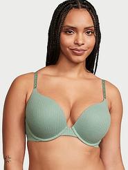 Bombshell Add-2-Cups Push-Up Pointelle Bra offers at $72.83 in Victoria's Secret