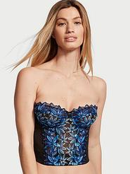 Ziggy Glam Floral Embroidery Unlined Corset Top offers at $131.15 in Victoria's Secret