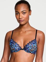 Ziggy Glam Floral Embroidery Low-Cut Demi Bra offers at $101.99 in Victoria's Secret