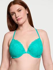 Sexy Tee Lace Lightly Lined Front-Close Demi Bra offers at $58.25 in Victoria's Secret
