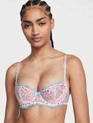 Wicked Unlined Cherry Blossom Embroidery Balconette Bra offers at $94.7 in Victoria's Secret