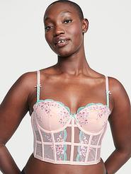 Cherry Blossom Embroidery Corset Top offers at $101.99 in Victoria's Secret