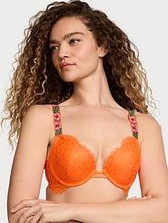 Shine Strap Lace Push-Up Bra offers at $101.99 in Victoria's Secret