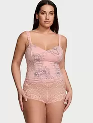 Modal & Lace Cropped Cami Set offers at $29.15 in Victoria's Secret