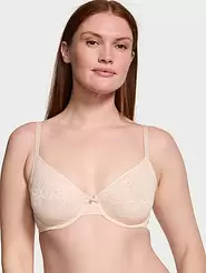 Invisible Lift Unlined Lace Demi Bra offers at $29.15 in Victoria's Secret