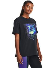 Women's Project Rock Night Shift Campus Heavyweight T-Shirt offers at $60 in Under Armour