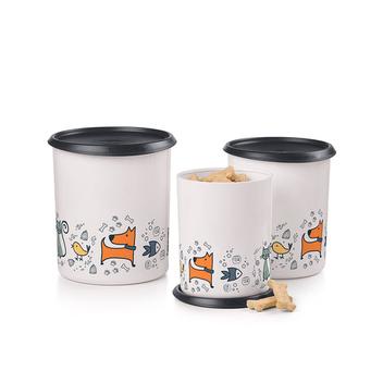 Pawsome Pets 3-Pc. One Touch® Canister Set offers at $61 in Tupperware