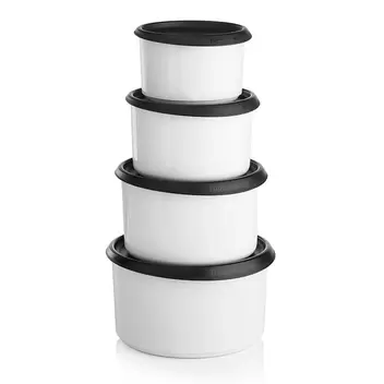 One Touch® Topper Canister Set offers at $18 in Tupperware