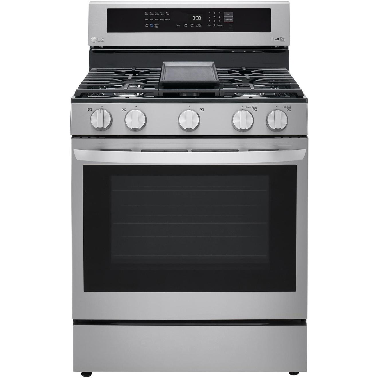 LG 30 inch Single Oven Gas Range offers at $1399.98 in Trail Appliances
