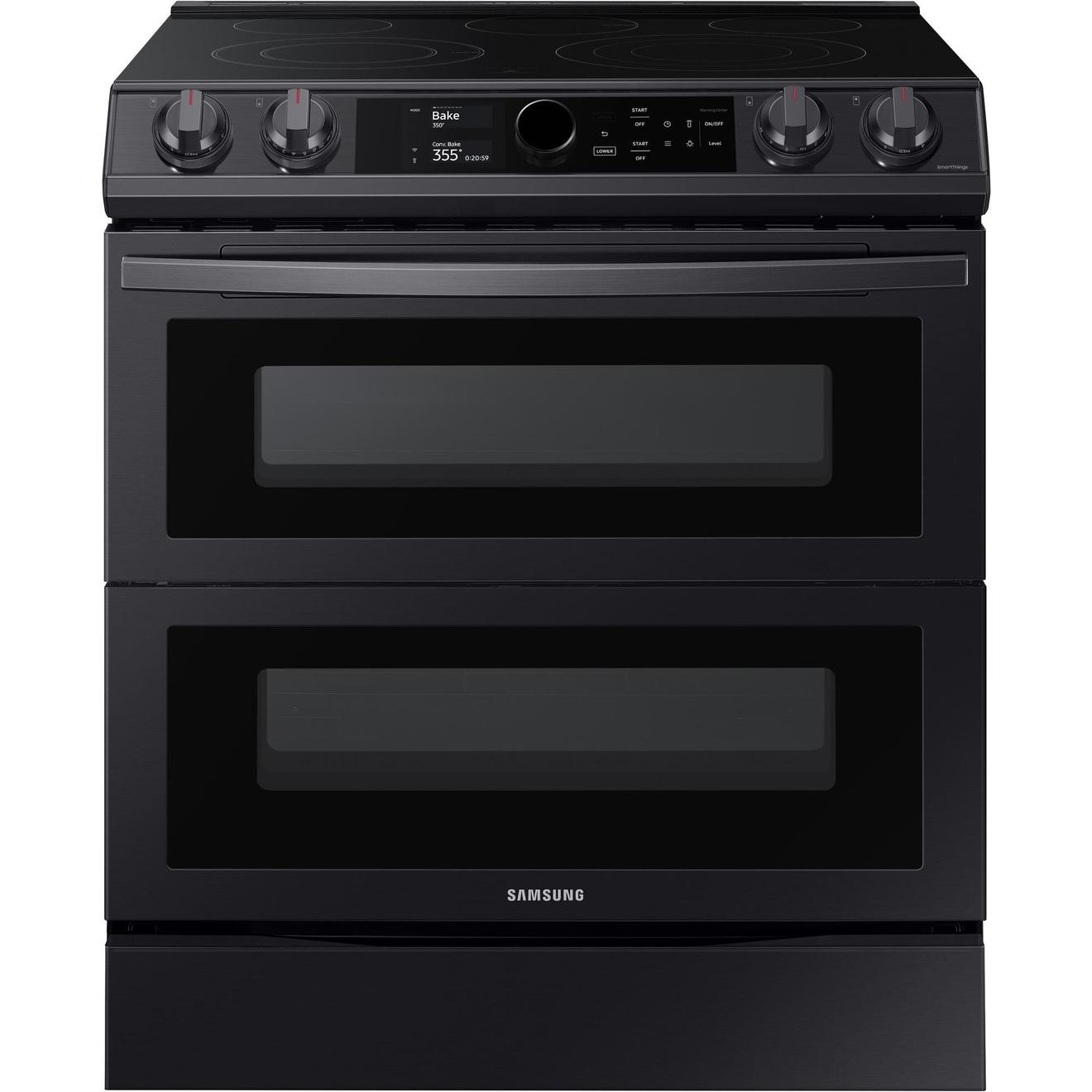Samsung 30 inch Double Oven Electric Range offers at $1999.98 in Trail Appliances