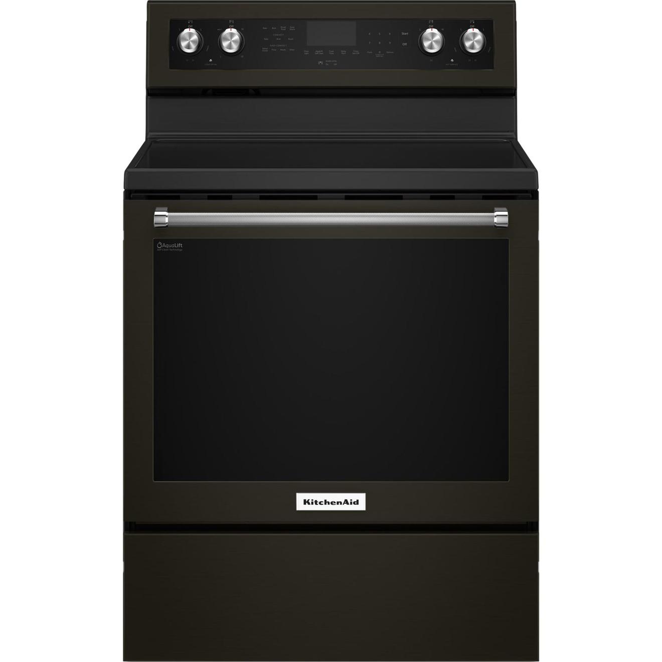 KitchenAid 30 inch Single Oven Electric Range offers at $1699.98 in Trail Appliances