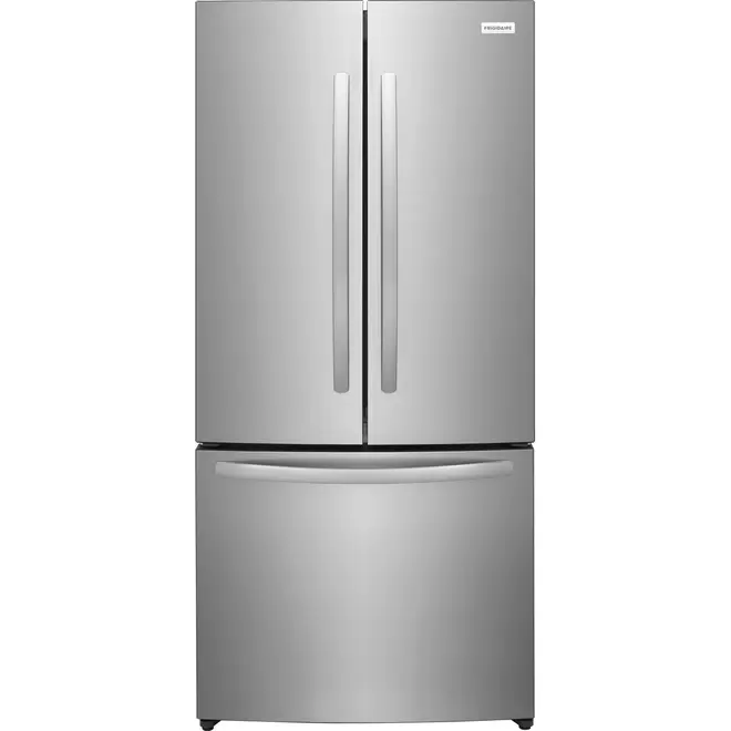 Frigidaire 17.6 cu.ft. Counter-Depth French-Door Refrigerator offers at $1799.98 in Trail Appliances