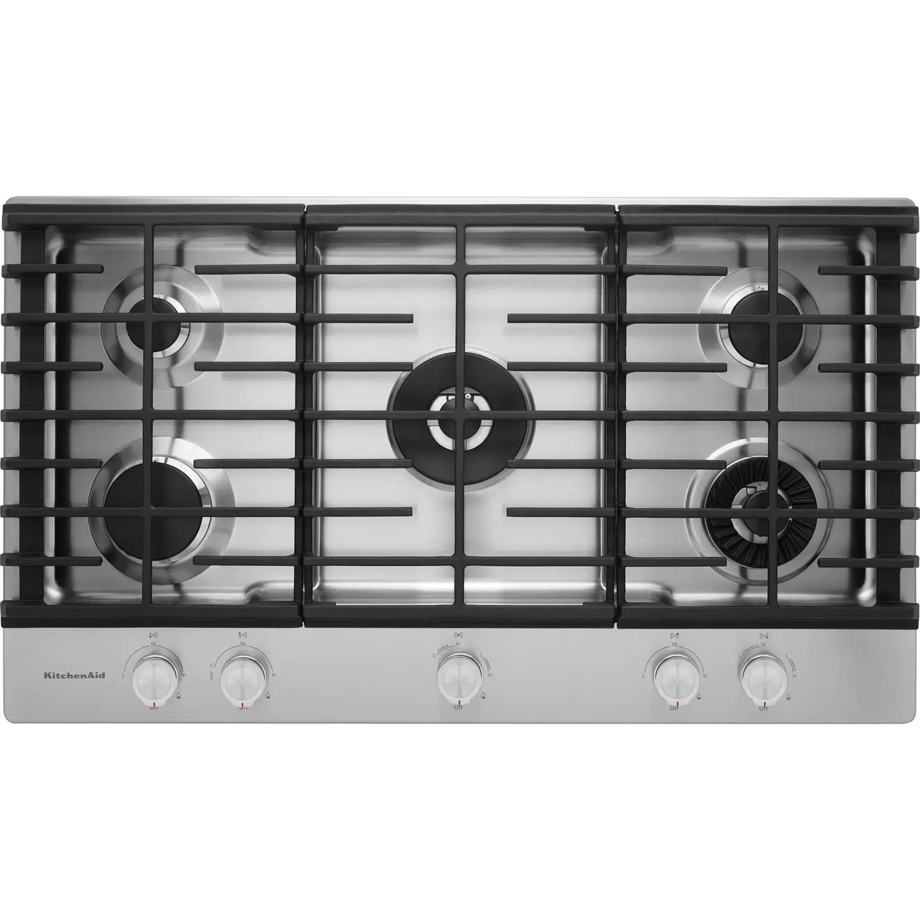 KitchenAid 36 inch Gas Cooktop offers at $2299.98 in Trail Appliances