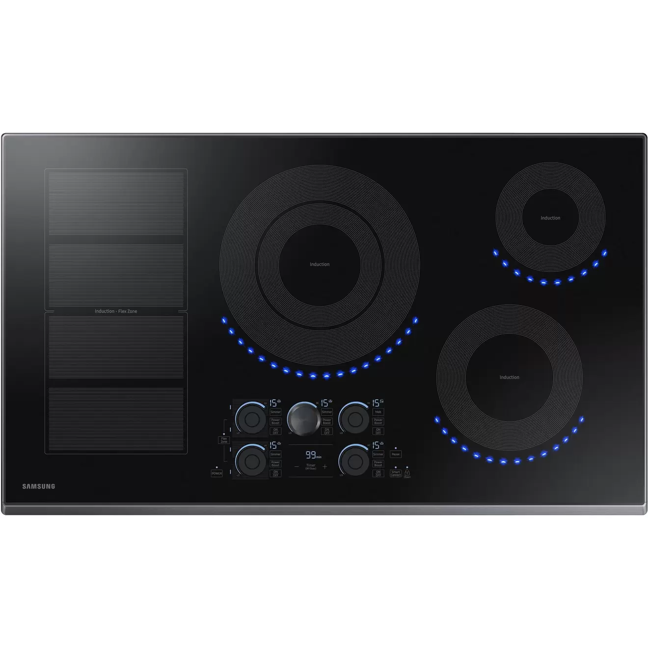 Samsung 36 inch Induction Cooktop offers at $3099.98 in Trail Appliances