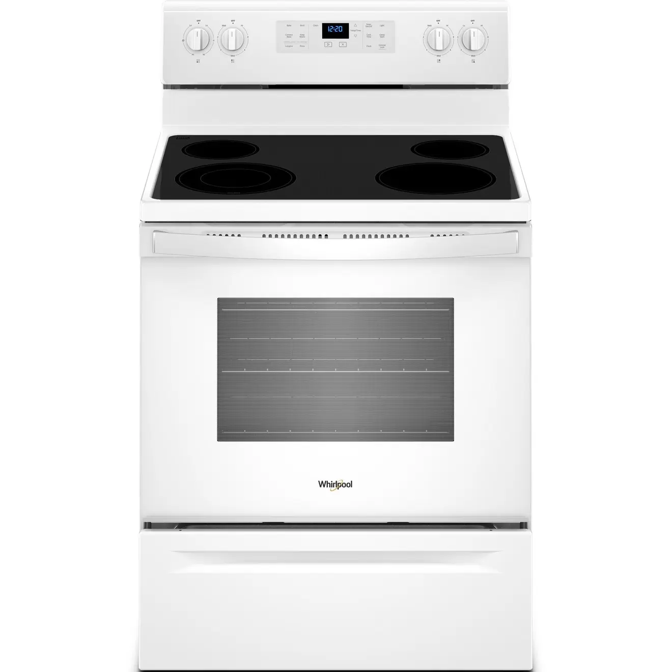 Whirlpool 30 inch Single Oven Electric Range offers at $1149.98 in Trail Appliances