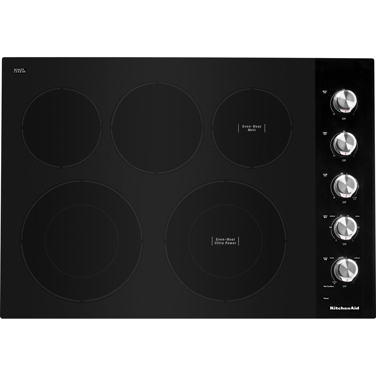 KitchenAid 30 inch Electric Cooktop offers at $1549.98 in Trail Appliances