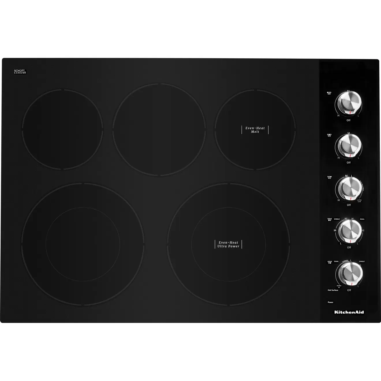 KitchenAid 30 inch Electric Cooktop offers at $1549.98 in Trail Appliances