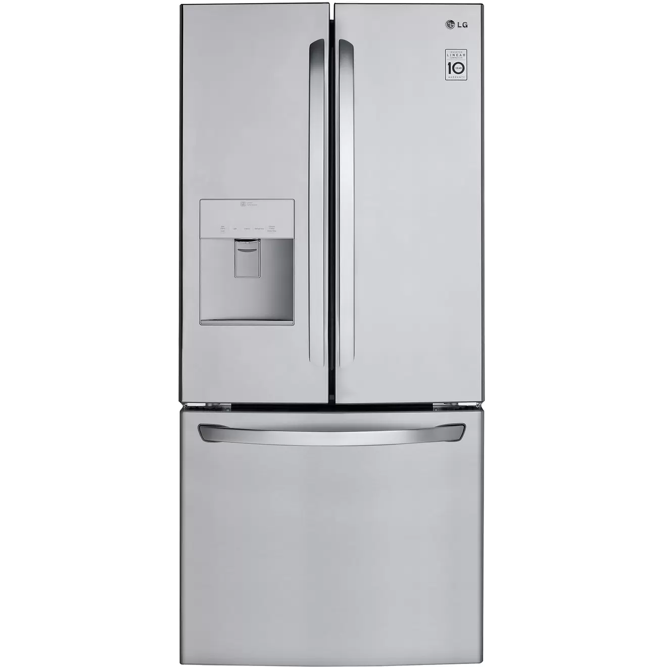 LG 21.8 cu.ft. French Door Refrigerator offers at $2099.98 in Trail Appliances