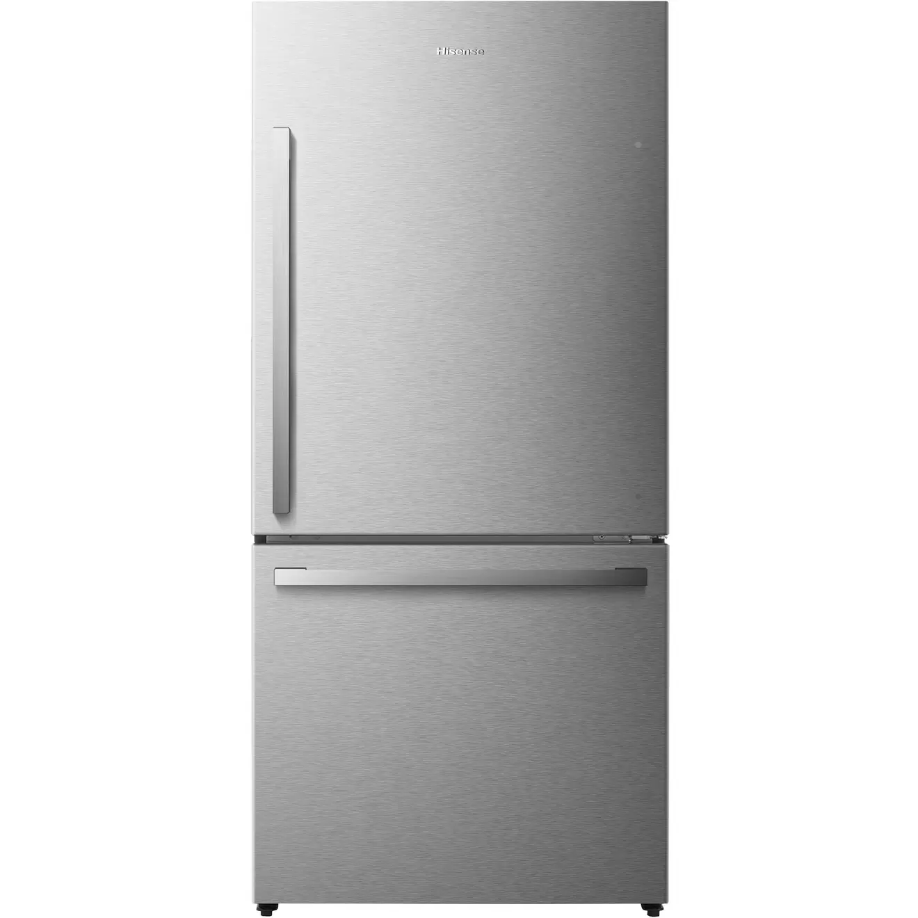 Hisense 17.0 cu.ft. Counter-Depth Bottom-Freezer Refrigerator offers at $949.98 in Trail Appliances