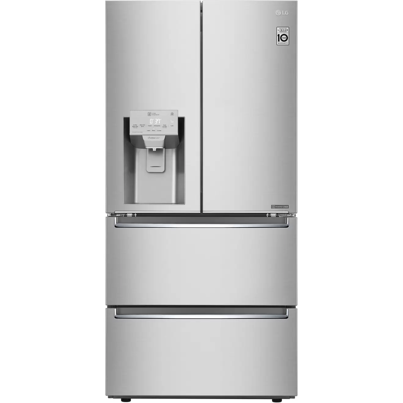 LG 18.3 cu.ft. Counter-Depth French Door Refrigerator offers at $2699.98 in Trail Appliances