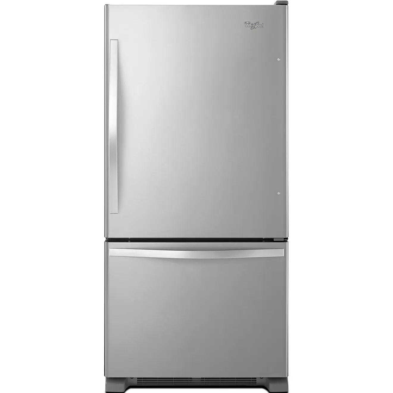 Whirlpool 18.67 cu.ft. Bottom-Freezer Refrigerator offers at $1699.98 in Trail Appliances