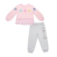 Cocomelon - 2 Piece Combo Set - Grey Heather and Pink - Size 4T - Toys R Us Exclusive offers at $17.98 in Toys R us