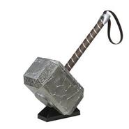 Marvel Legends Mighty Thor Mjolnir Premium Electronic Roleplay Hammer with lights and sound FX, Mighty Thor Love and Thunder Roleplay Item offers at $99.98 in Toys R us