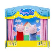 Peppa Pig - Wooden Jumbo Puppet Theatre with 2 Puppets offers at $59.99 in Toys R us