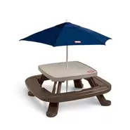 Little Tikes Fold n' Store Picnic Table with Market Umbrella - R Exclusive offers at $99.98 in Toys R us