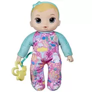 Baby Alive Soft 'n Cute Doll, Blonde Hair, 11-Inch First Baby Doll Toy, Washable Soft Doll, Teether Accessory offers at $23.97 in Toys R us