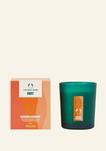 Boost Mandarin & Bergamot Uplifting Scented Candle offers at $28 in The Body Shop
