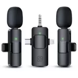 2PC Wireless Lavalier Microphone for Smartphones offers at $29.99 in TechSource