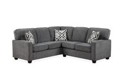 Waylen Grey 2-Piece Sectional offers at $1398 in Surplus Furniture