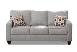 Chennay Silver Sofa offers at $718 in Surplus Furniture