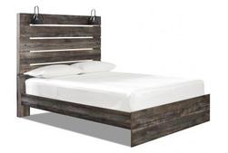 Drystan King Panel Bed offers at $848 in Surplus Furniture