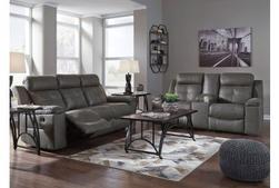 Jesolo Gray Reclining Sofa & Loveseat offers at $2078 in Surplus Furniture