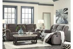 Tulen Gray Reclining Sofa & Loveseat offers at $2298 in Surplus Furniture