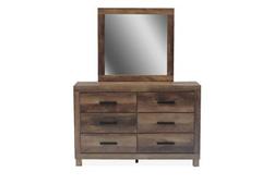 Caliban Brown Plank Dresser offers at $448 in Surplus Furniture