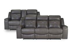 Jesolo Gray Reclining Sofa & Loveseat offers at $2548 in Surplus Furniture