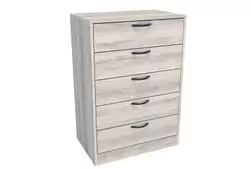 Aurora Oak 5 Drawer Chest offers at $148 in Surplus Furniture