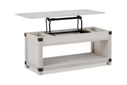 Bayflynn Whitewash Lift Top Coffee Table offers at $238 in Surplus Furniture