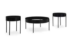 Ardoline Black 3-Piece Table Set offers at $498 in Surplus Furniture