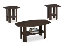 Cappuccino 3-Piece Table Set offers at $98 in Surplus Furniture